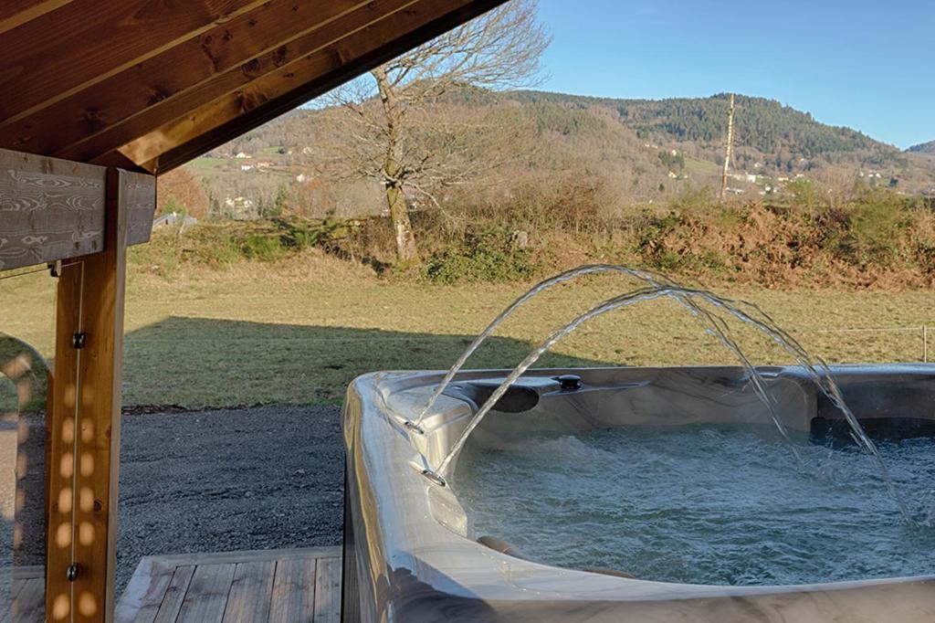 Avec Jacuzzi Et Piscine, Deco Soignee Esprit Cocooning Chalet Ramonchamp
